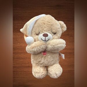 Linzy  plush “ Now I Lay me dow to sleep” Prayer bear. Stuffed animal 10 “